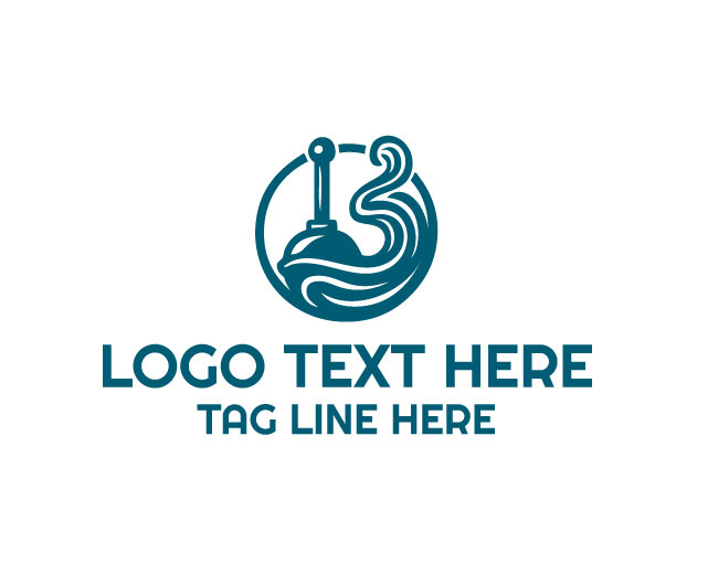 Home Service Plunger Logo