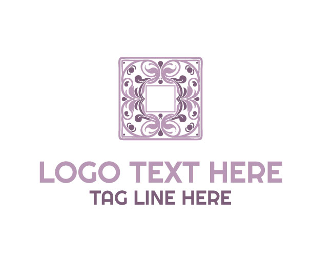 Harmony Floral Decorative Logo