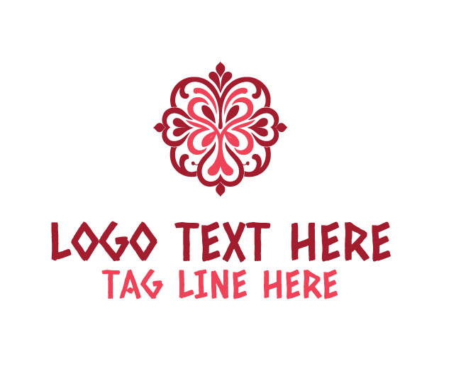 Grand Floral Ornament Logo