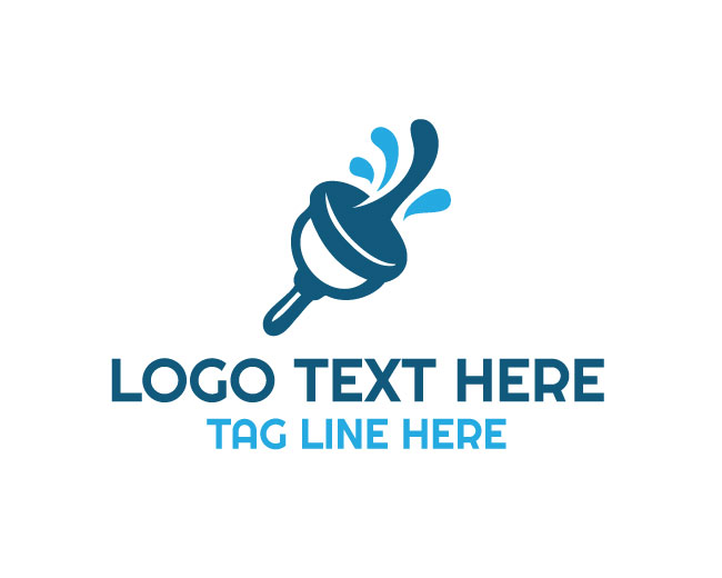  Vintage Plunger Logo
