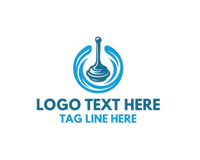 Pro Plumber Plunger Logo