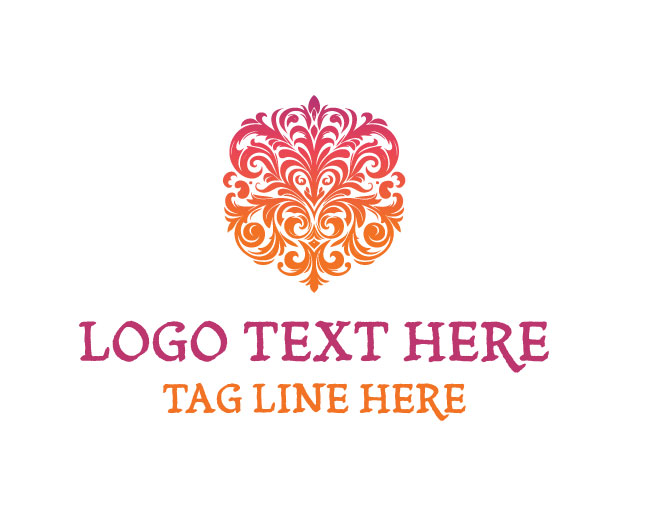 Aristocrat Floral Decorative Logo