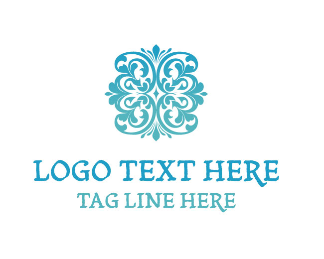 Grand Botanical Decorative Logo