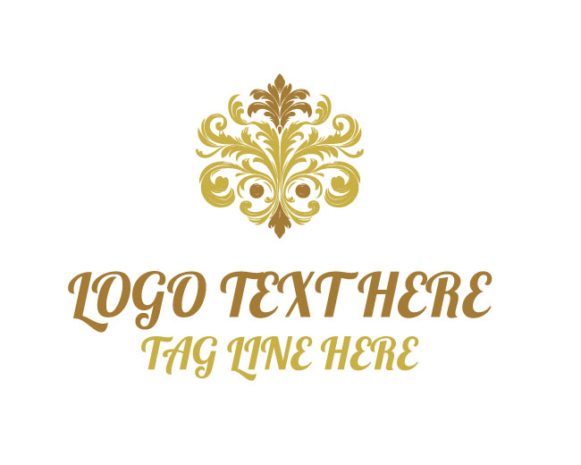  Heritage Floral Frame Logo