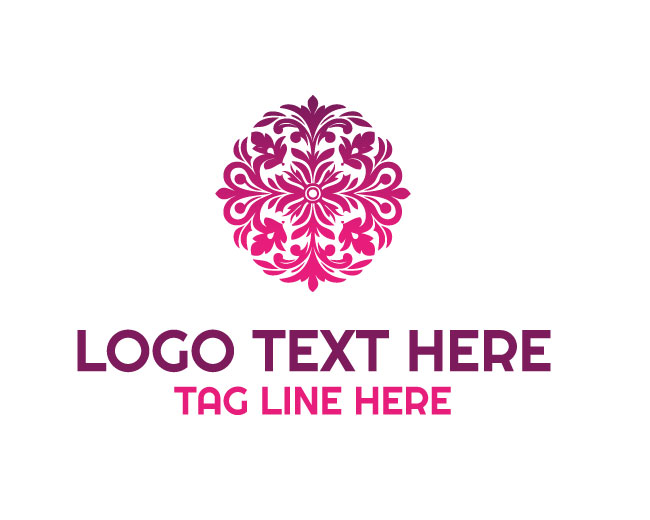 Regal Botanical Ornament Logo