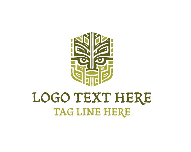 Battle Maori Mask Logo