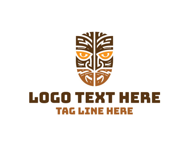 Mask Warrior Maori Logo