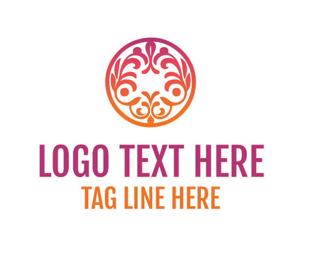Eternal Botanical Decorative Logo