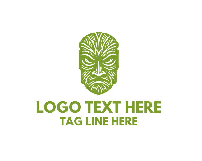 Thunder Maori Mask Logo
