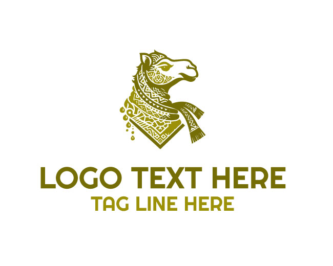 Mystic Tribal Camel Logo