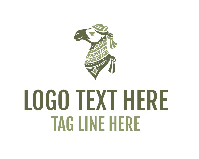 Tribal Caravan Camel Logo