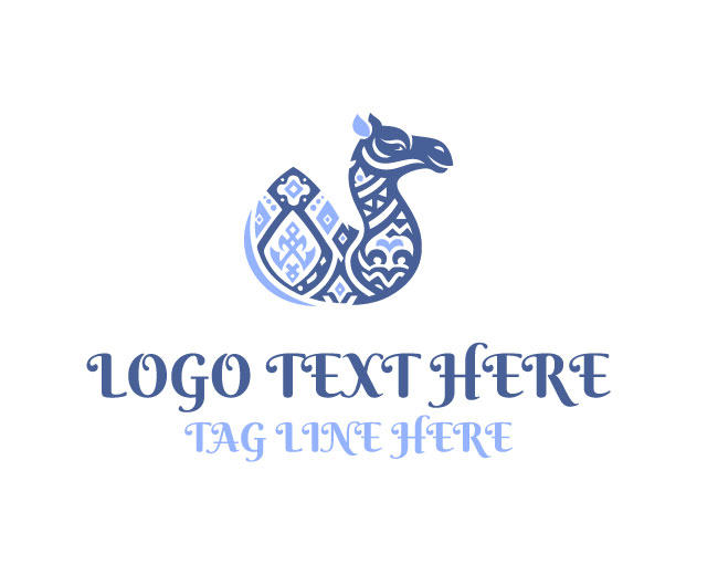 Tribal Oasis Camel Logo
