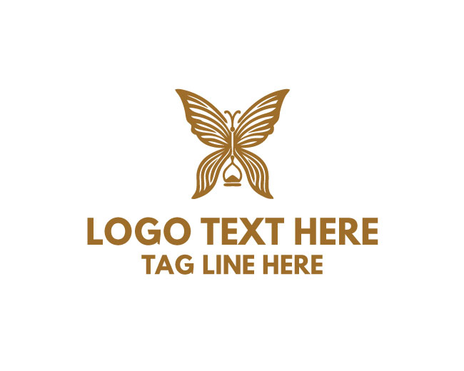 Butterfly Sand Timer Logo