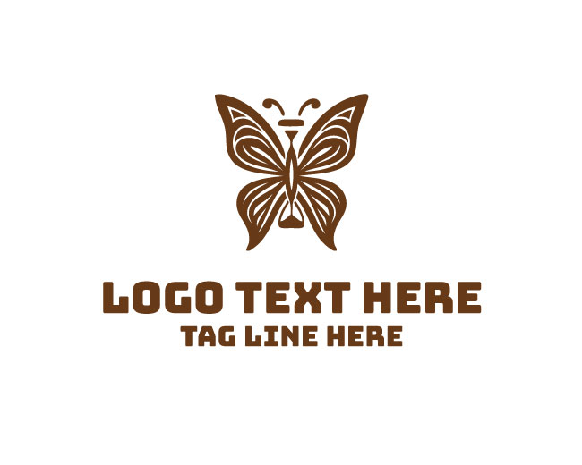 Butterfly Essence Hourglass Logo
