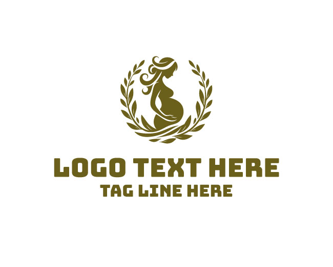 Pregnancy Flower Logo