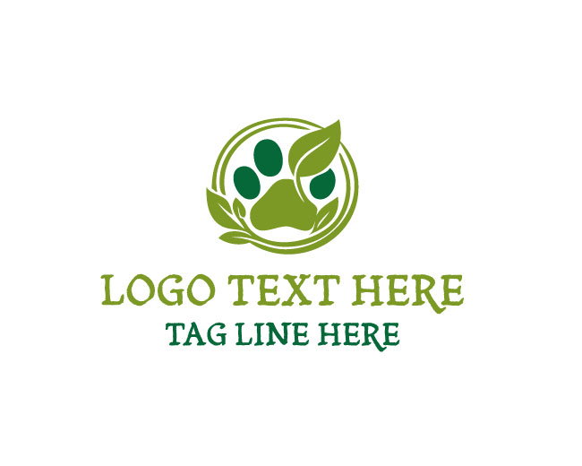 Veterinary Natural Paw Logo