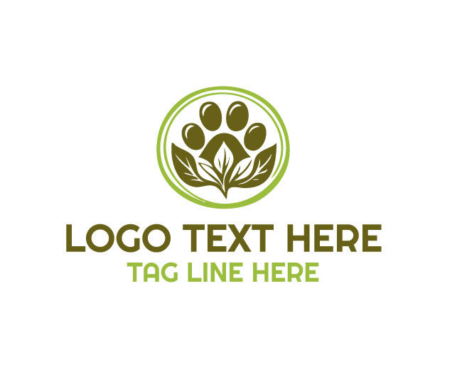  Pet Wellness Natural Paw Logo
