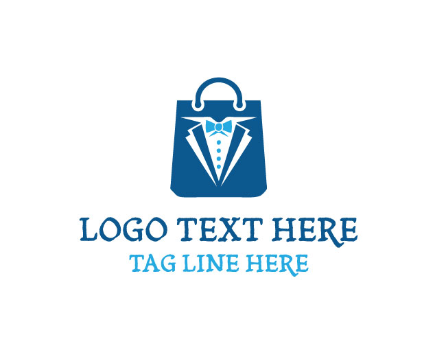 Creative Man Fashion Shopping Logo