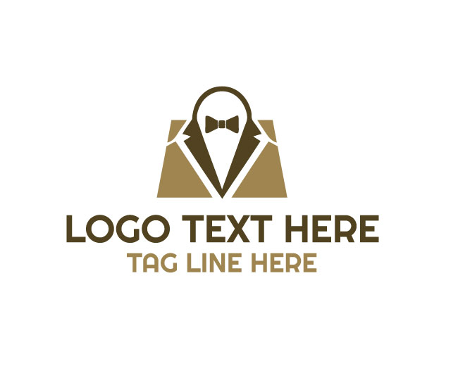  Sleek Man Fashion Shopping Logo