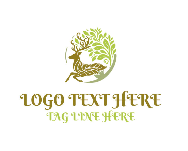 Wild Deer Forest Logo