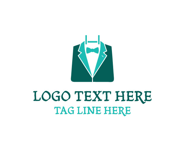 Suit And Shopping Bag Logo