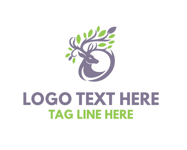  Forest Spirit Deer Logo