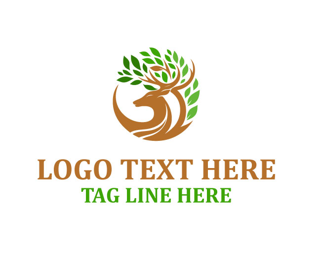 Silent Forest Deer Logo