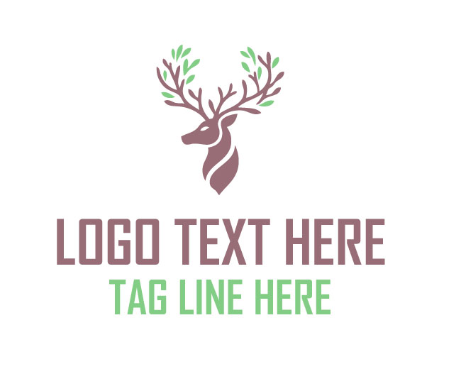 Wildwood Deer Tree Logo