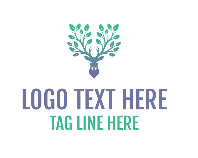 Deer Forest Spirit Logo