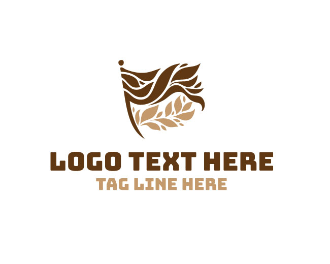 Fresh Leaves Flag Logo