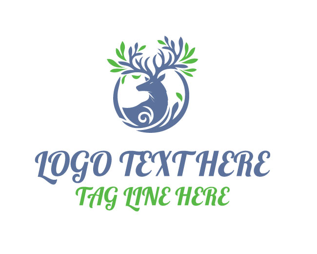 Deer Forest Grace Logo