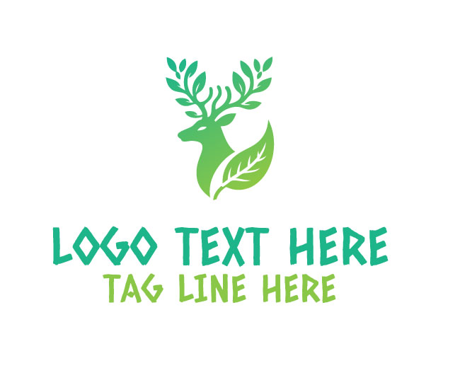 Serenity Deer Tree Logo