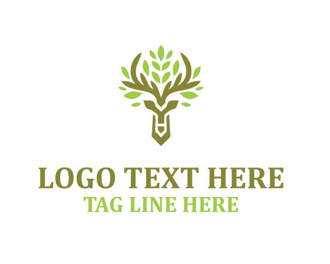  Deer Heritage Tree Logo