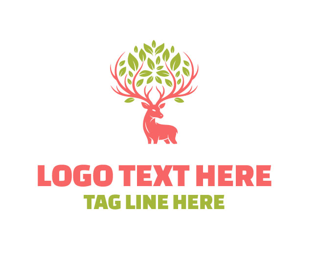 Timeless Deer Forest Logo