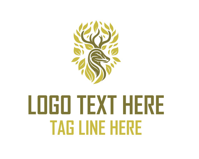 Deer Forest Soul Logo
