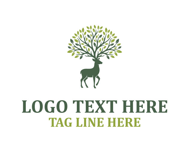 Woodland Deer Essence Logo