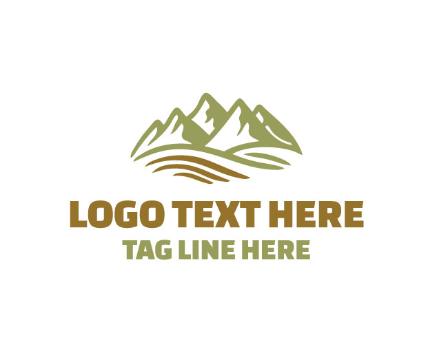 Abstract Mountain Logo