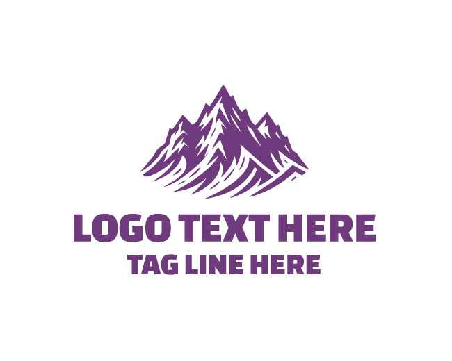 Modern Peak Mountain Logo