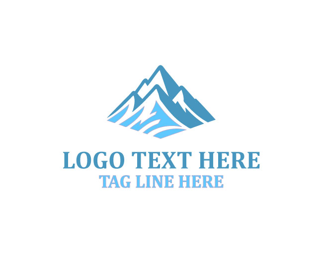 Sharp Peak Mountain Logo