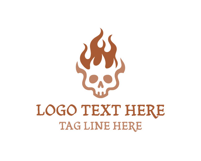  Furious Skull Fire Logo