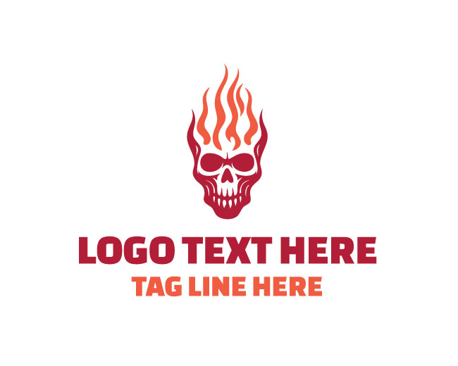  Skull Heat Inferno Logo