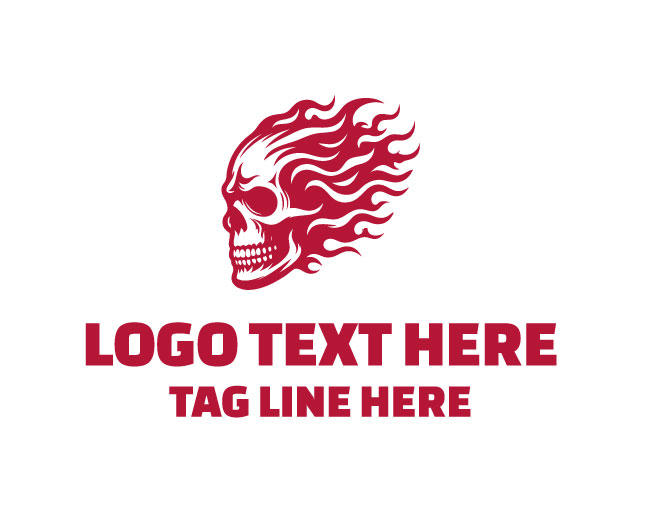 Chaos Skull Flame Logo