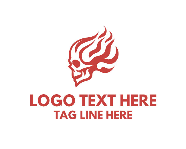 Infernal Skull Blaze Logo