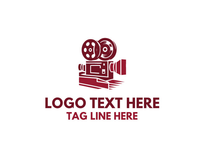 Cinematic Reel Camera Logo