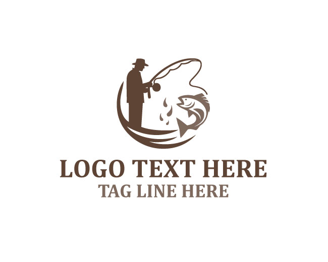 Rugged Fisherman Logo