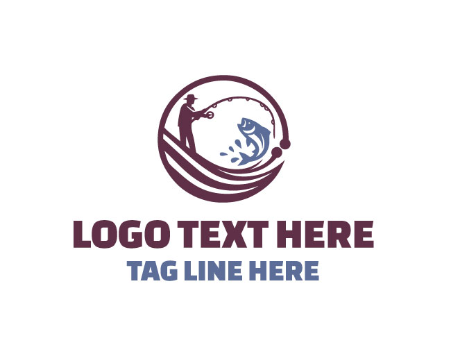 Fishing Man Logo