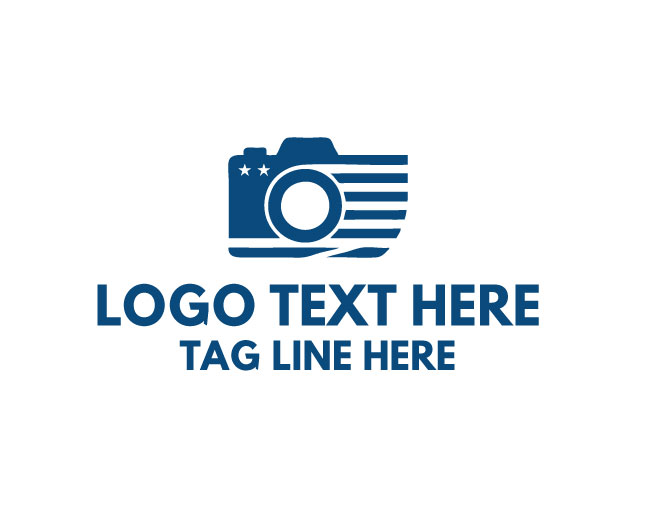 Minimalist American Camera Logo