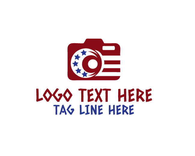 Patriotic Media Camera Logo