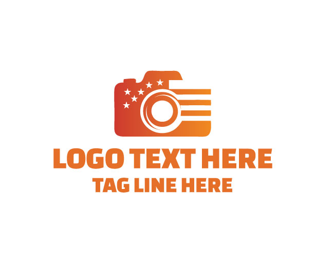 Retro American Camera Logo