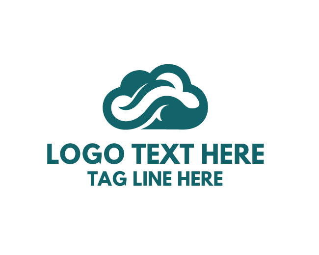 Rounded Cloud Logo